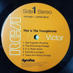 Винтажная виниловая пластинка LP This Is The Youngbloods (Canada 1972)
