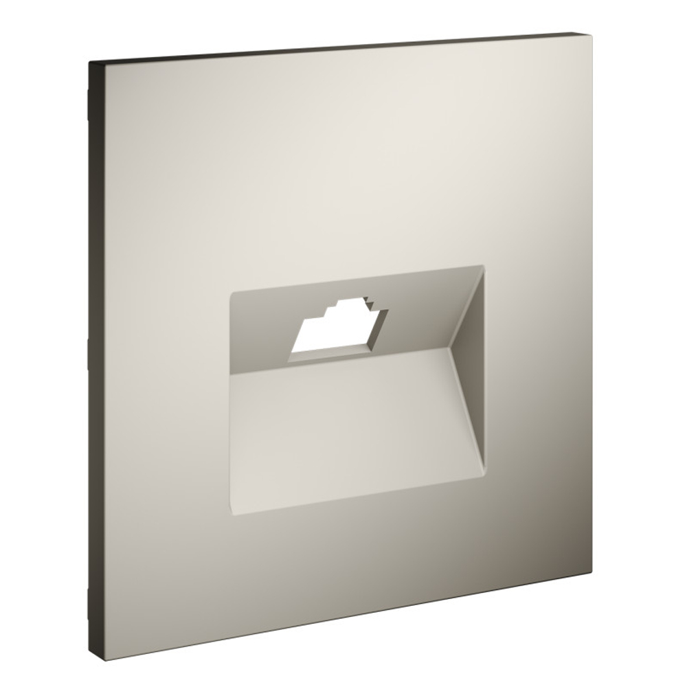 Накладка для розетки компьютерной RJ45 кат.6, S70 (кашемир)