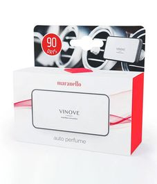 МАРАНЕЛЛО белый, дизайнерский ароматизатор для автомобиля Maranello, Vinove