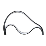 Настольная светодиодная лампа Arte Lamp HYPERBOLA A1987LT-12BK