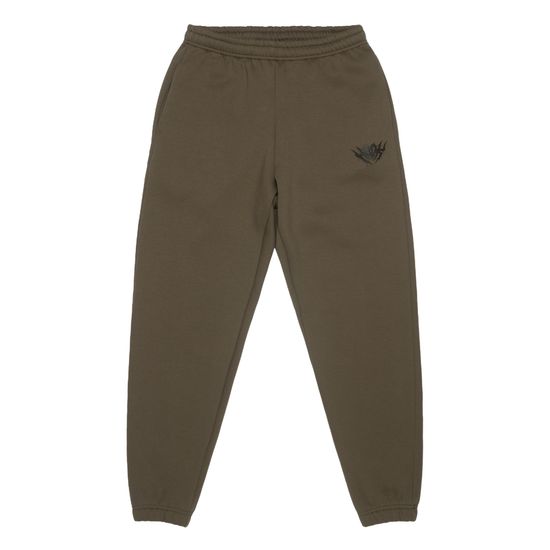 Штаны HOOK спорт «Лого» флис хаки