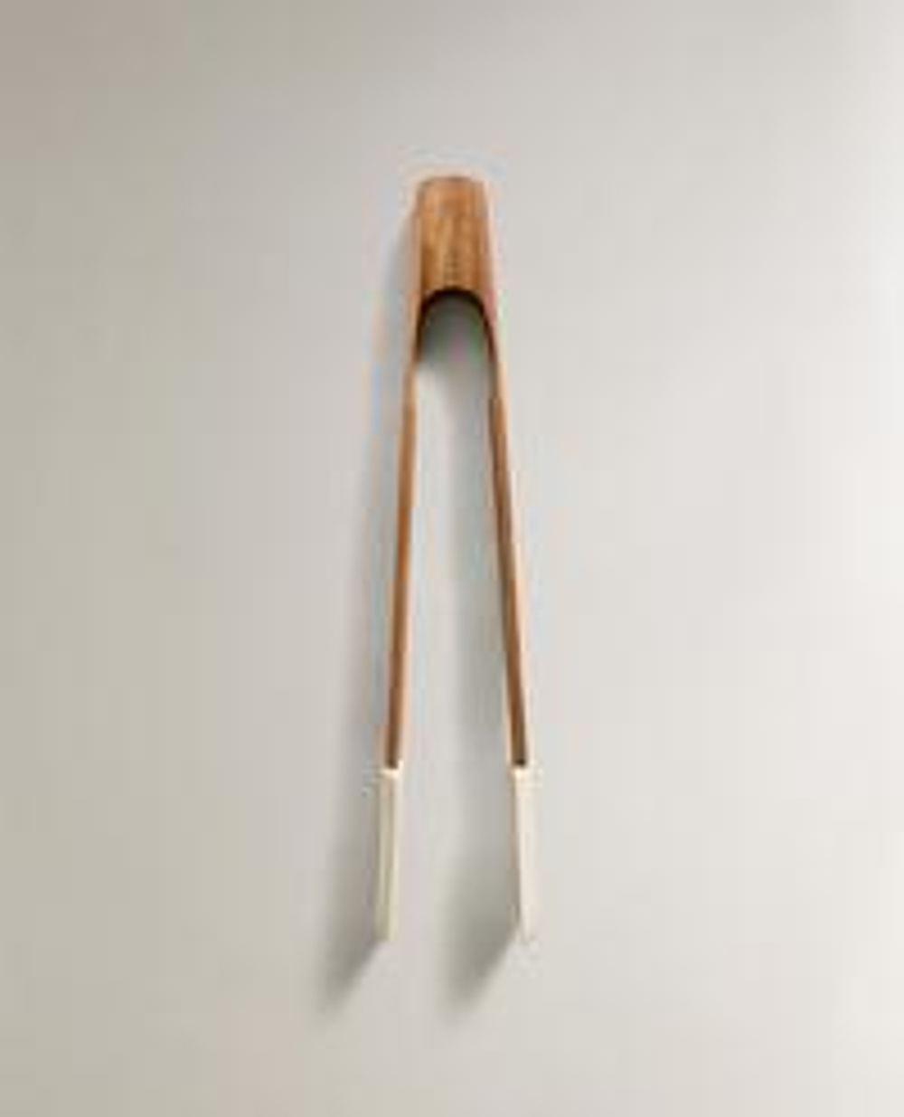 ZARA HOME КУХОННЫЕ ЩИПЦЫ ИЗ СИЛИКОНА, КРЕМОВЫЙ