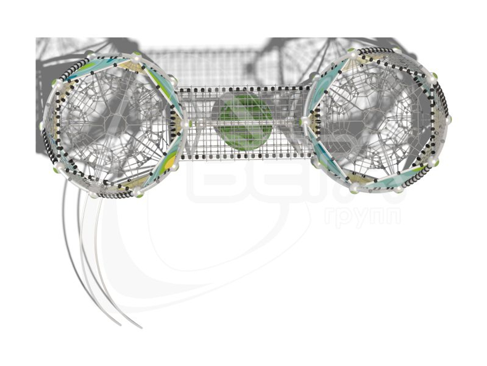 Гибкие элементы для лазания ДНК-Геркулес ККК522.00.1
