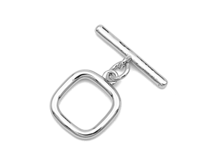 Тогл квадратный для украшений 13,5мм