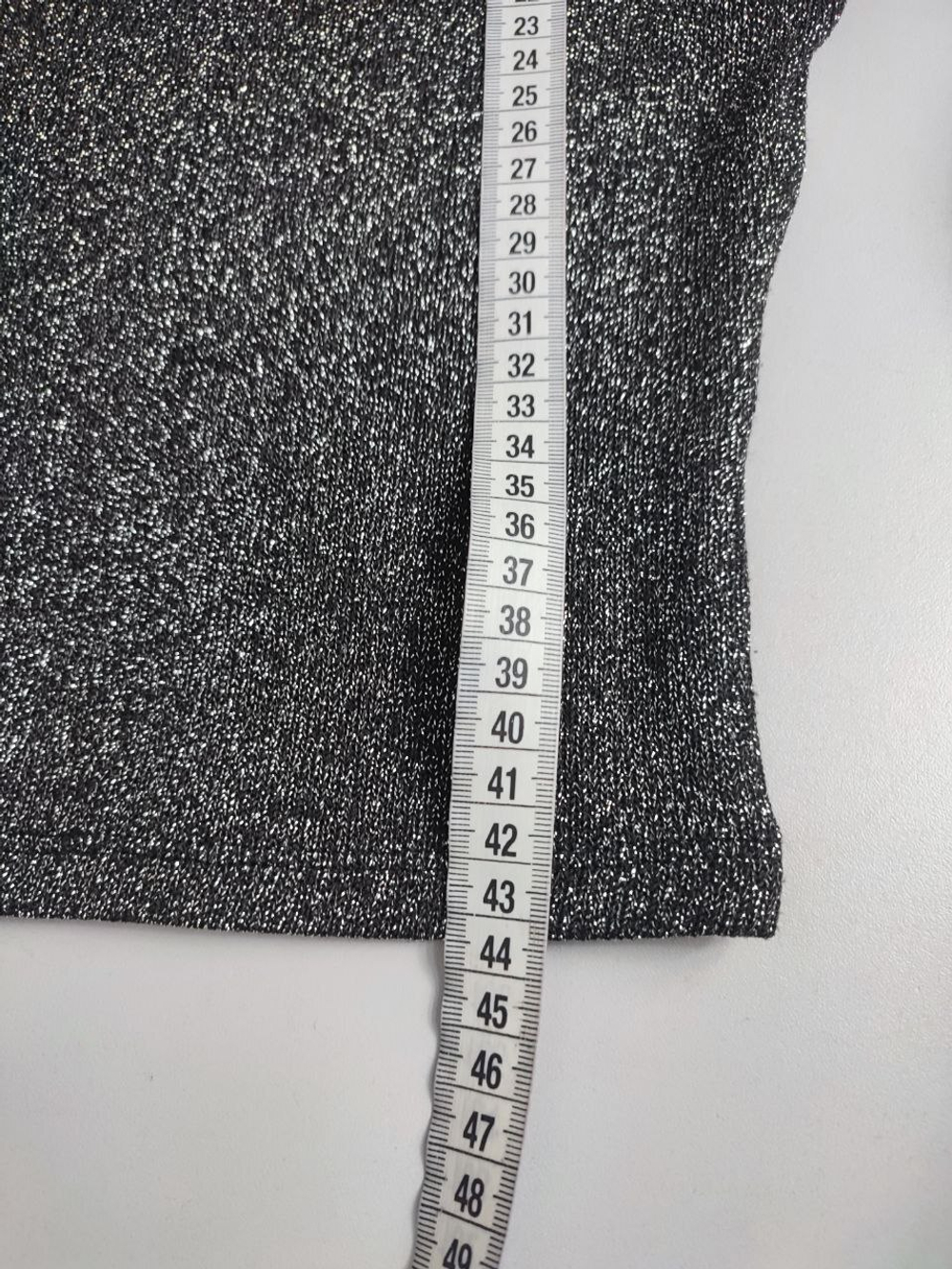 Блузка блестящая для стильного образа 42 размер