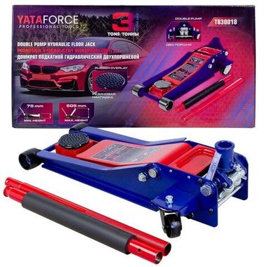 Домкрат подкатной гидравлический 3т YATAFORCE YF-T830018
