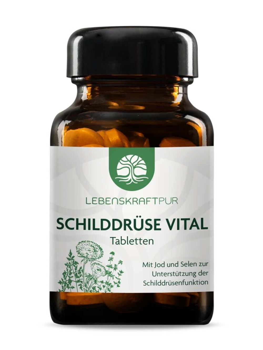 Таблетки Vitality Pure Thyroid Vital (60 таблеток), 30 гр