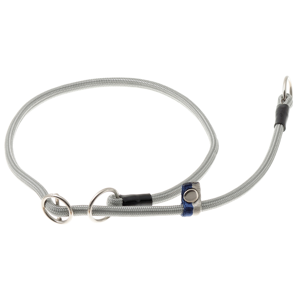 V.I.PET Ошейник-удавка (со стопором) с 2-я кольцами круглый 6 мм, 60 см