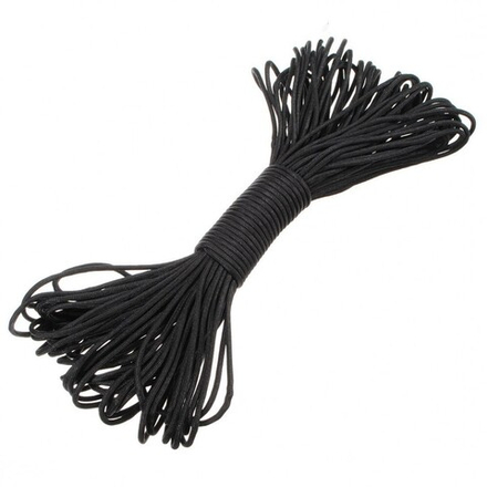 Шнур паракорд черный 1м