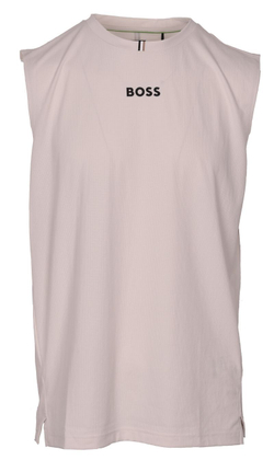 Мужская теннисная футболка BOSS Tank TOC - open white