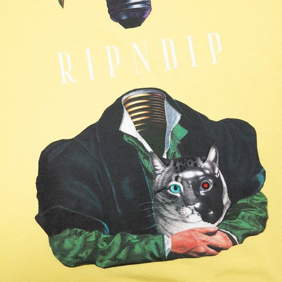 Футболка RIPNDIP Lights Out Tee (banana)