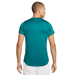 Футболка мужская теннисная Nike Men's Dri-Fit Advantage Crew Top - bright spruce/white