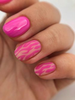 Swanky Stamping Лак для стемпинга S16 неоново-розовый, 6м