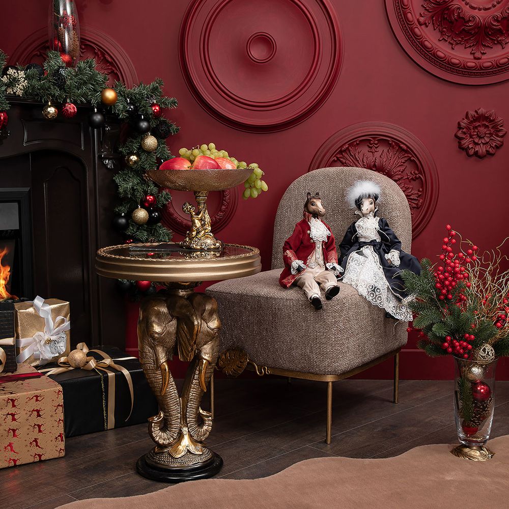 Кукла интерьерная коллекционная Конь лорд Эдвард