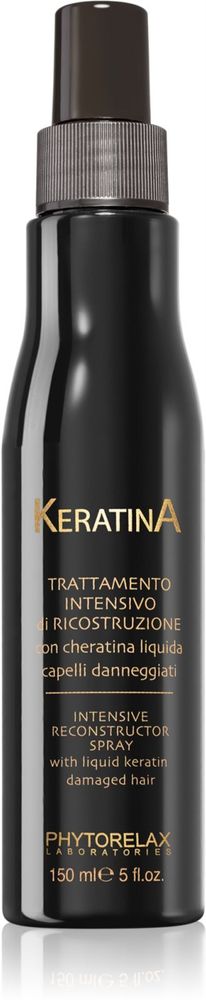 Phytorelax Laboratories кератиновый спрей для разглаживания и восстановления поврежденных волос Keratina