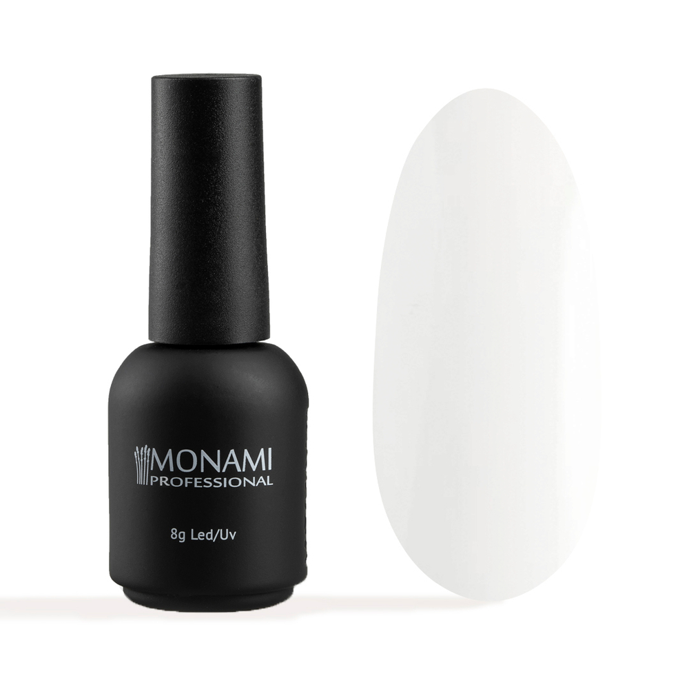 Monami Гель-лак 001 белый, 8мл