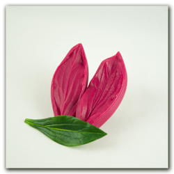 силиконовый молд листа пиона