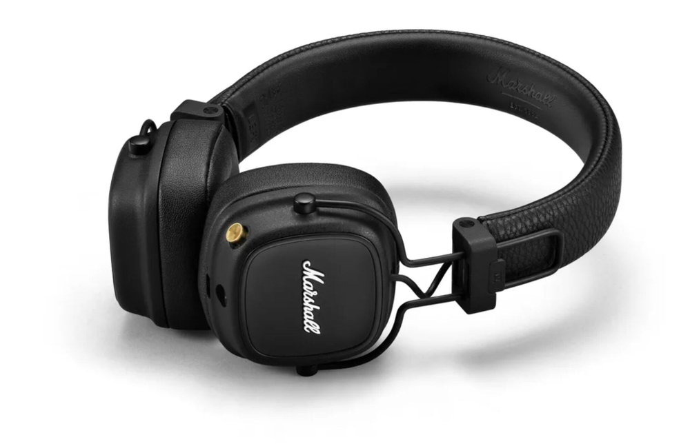 Беспроводные наушники накладные Marshall Major IV Bluetooth Черные