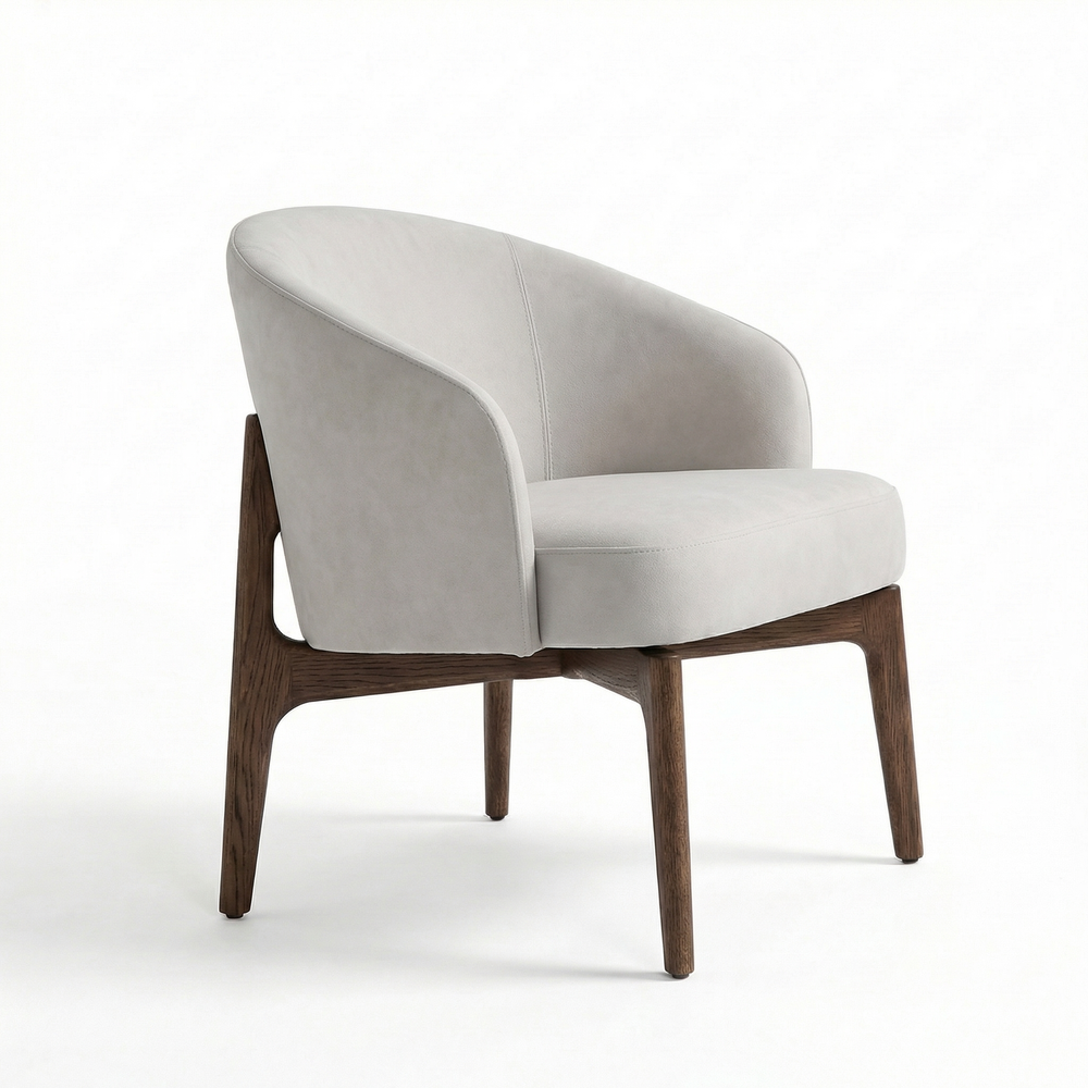 Дизайнерский стул MAGNOLIA замша 563