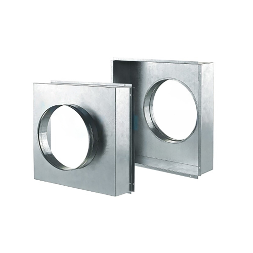 Адаптер (комплект 2шт.) переход с 200х200 на D-200 мм