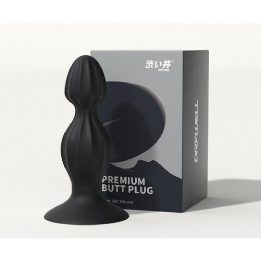 Силиконовая анальная пробка Flo от Drywell