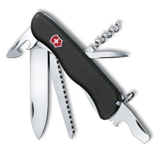 Складной нож Victorinox Мод. Forester Black(111мм) - 12 функций