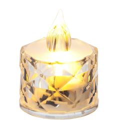 GAEM Изделие декоративное "Свеча" (подсветка, 3xLR54) (блок 24шт), L3,5 W3,5 H5 см