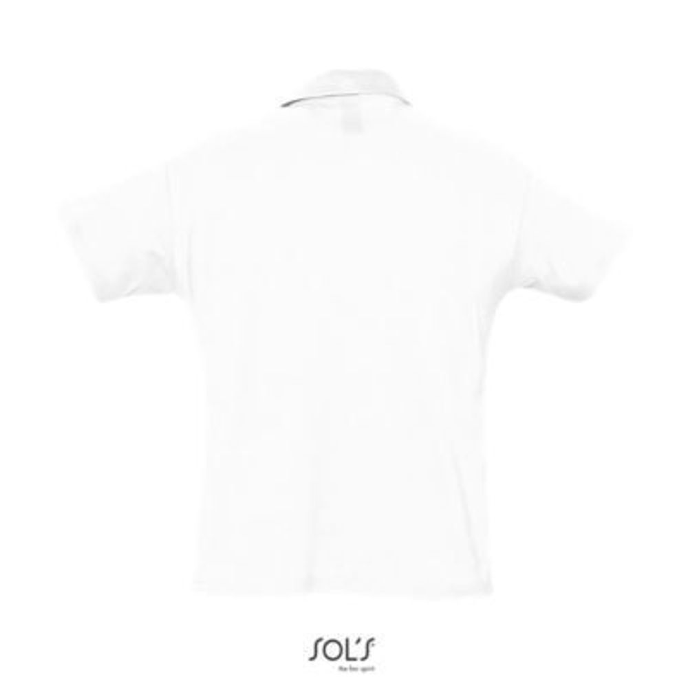 Поло SUMMER II, 100% хлопок, 170 грамм. Белый  S