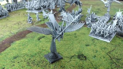High Elves Prince on Eagle