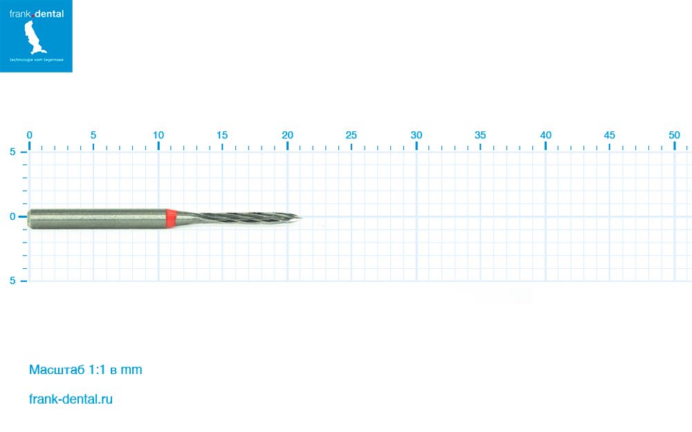 Бор твердосплавный Frank Dental типа FG - C.283.012.FG