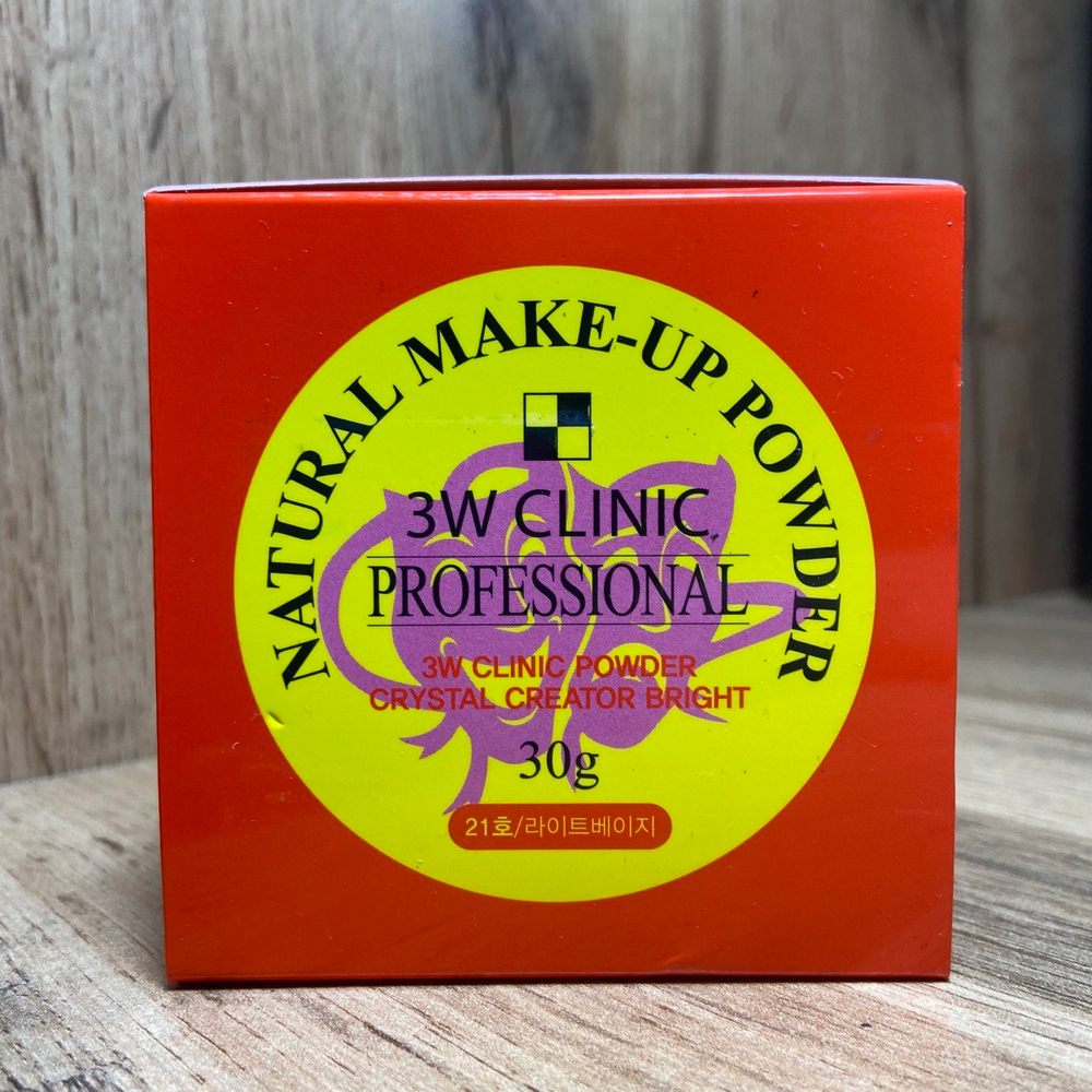 Пудра 3W Clinic Professional тон 21 Natural Make-Up Powder 30 г