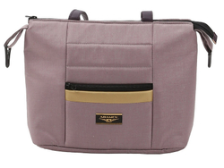 Детская коляска Adamex Rimini 2 в 1 RI14A (СЕРО-РОЗОВ+СЛИВА.ПЕРФ.КОЖА)