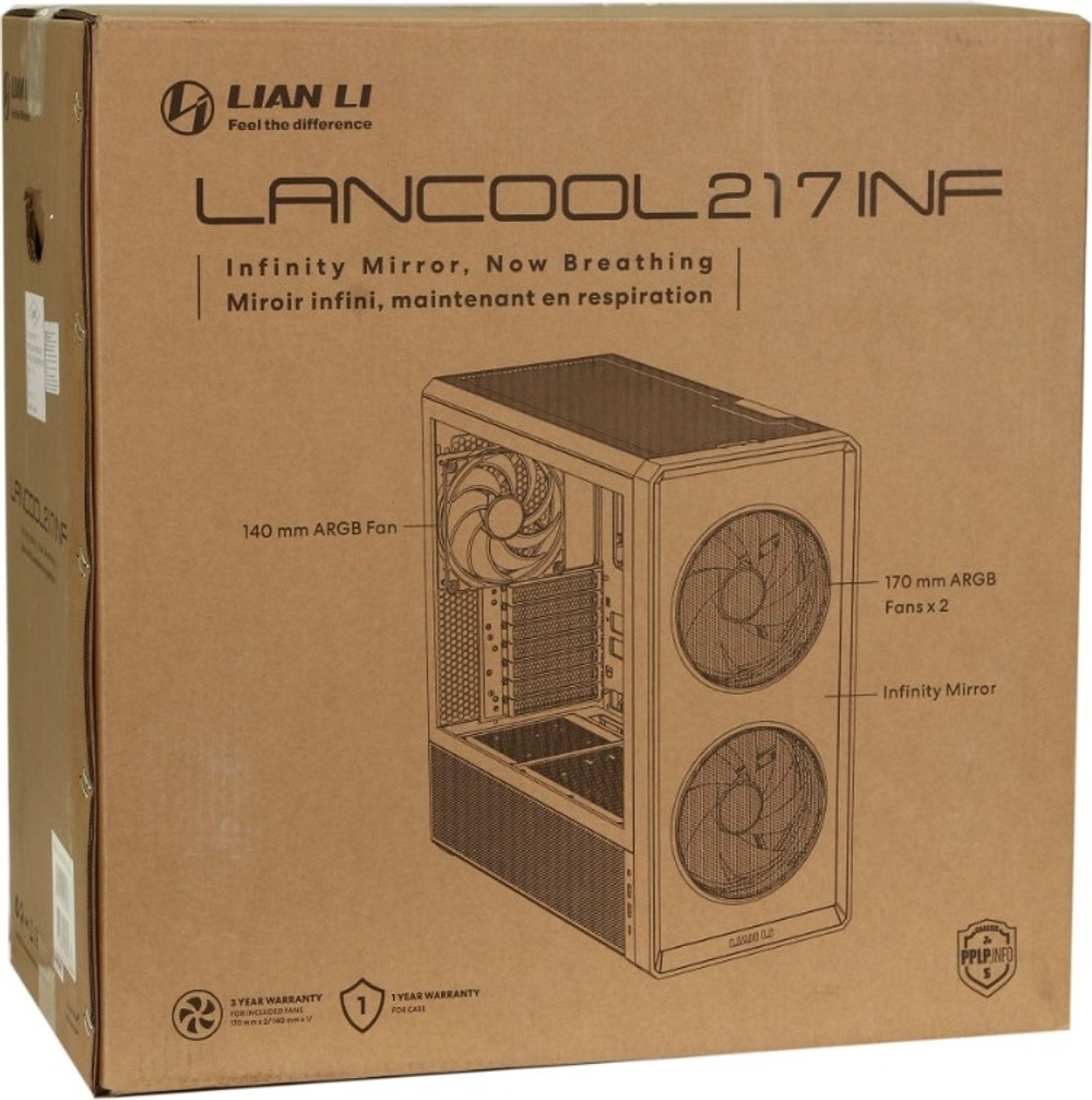 Корпус LIAN LI LanCool 217 INF (G99.LAN217INFX.10R) черный