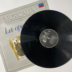 Винтажная виниловая пластинка LP Сборник Оперетт Musicalia 61. La Opereta II (Испания 1987)