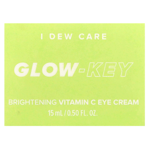 I Dew Care, Glow-Key, осветляющий крем для кожи вокруг глаз с витамином C, 15 мл (0,50 жидк. унц.)