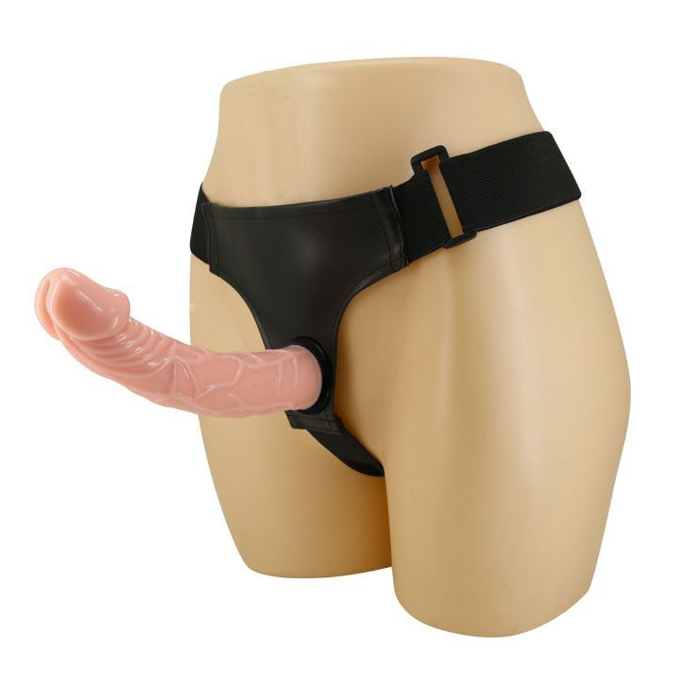 Женский поясной страпон Sensual Comfort Strap-On - 19,8 см.