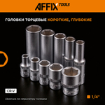 AFFIX (AF01057C) Набор инструментов универсальный, 57 предметов