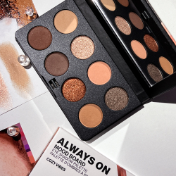 Smashbox Always On Mood Board Eye Shadow Palette - Палетка теней для век оттенок Cozy Vibes, 6 g