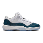 Кроссовки Air Jordan 11 Low Navy Snakeskin GS