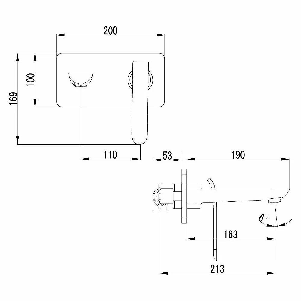 Смеситель для раковины Lemark Melange LM4926CW