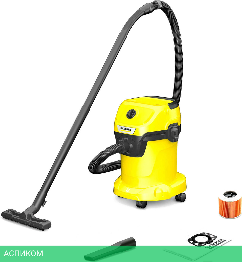 Пылесос Karcher WD 3 V-17/4/20 (1.628-127.0)