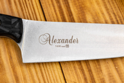 Кухонный нож Alexander M N690 Carbon