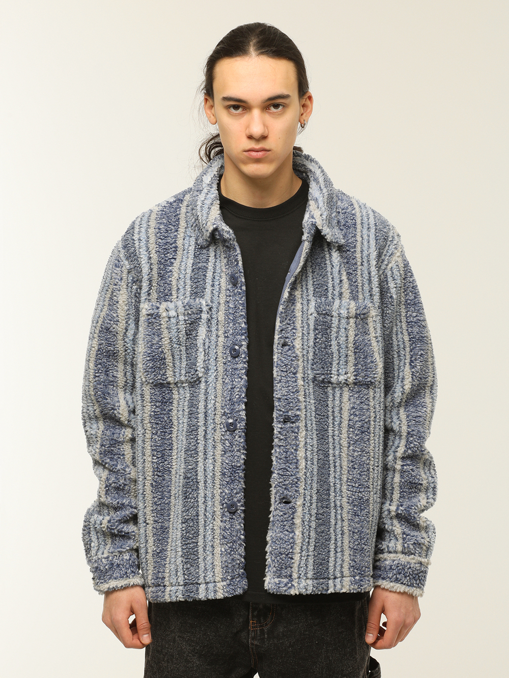 Рубашка Stripe Sherpa