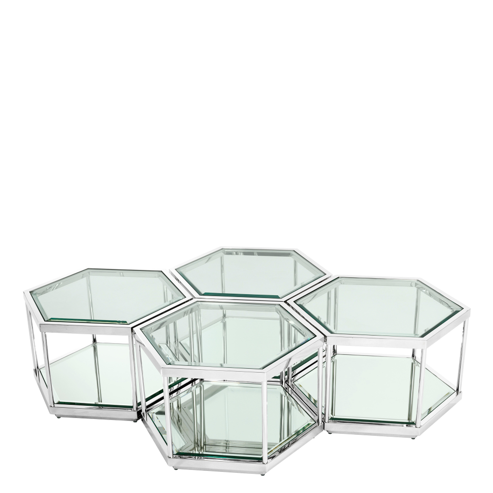 Журнальный столик Coffee Table Sax set of 4 арт.112692