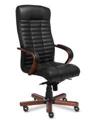 Кресло для руководителя Atlant A черная кожа