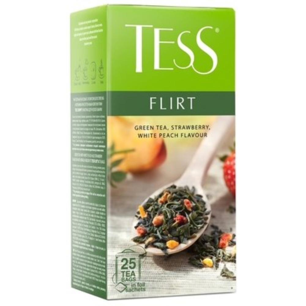 Чай зеленый Tess Flirt 25 пакетов