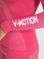 Термолонгслив женский ALPINESPORTS V-MOTION розовый