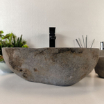 Раковина из речного камня RS-65391 43*39*15 0861