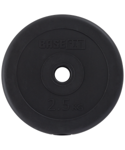 Диск пластиковый BB-203 d=26 мм, черный, 2,5 кг