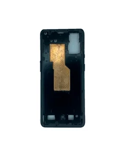 Средняя часть корпуса (рамка) для OnePlus 9 Pro черная (Stellar Black)